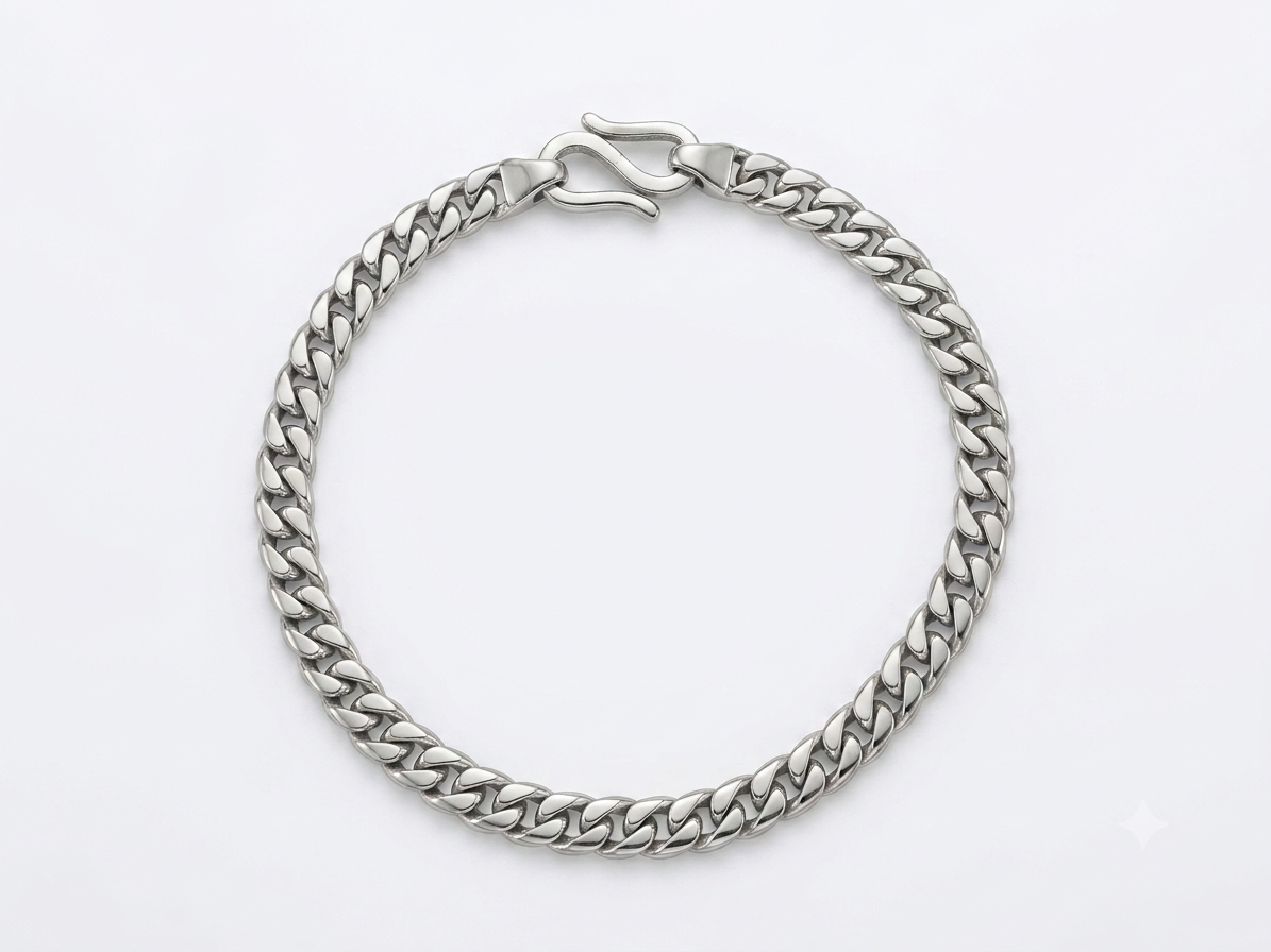 3MM Cuban Link Chain Bracelet for Men