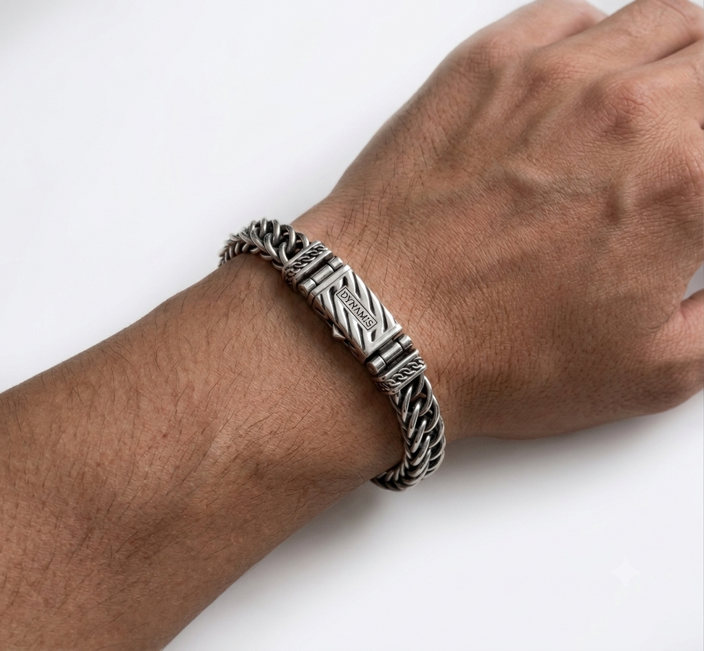 925 - 5MM Persian - Silver  Bracelet for Men