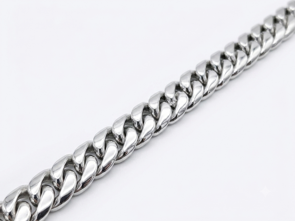 925 - 10MM Curb Cuban Link Bracelet for Men