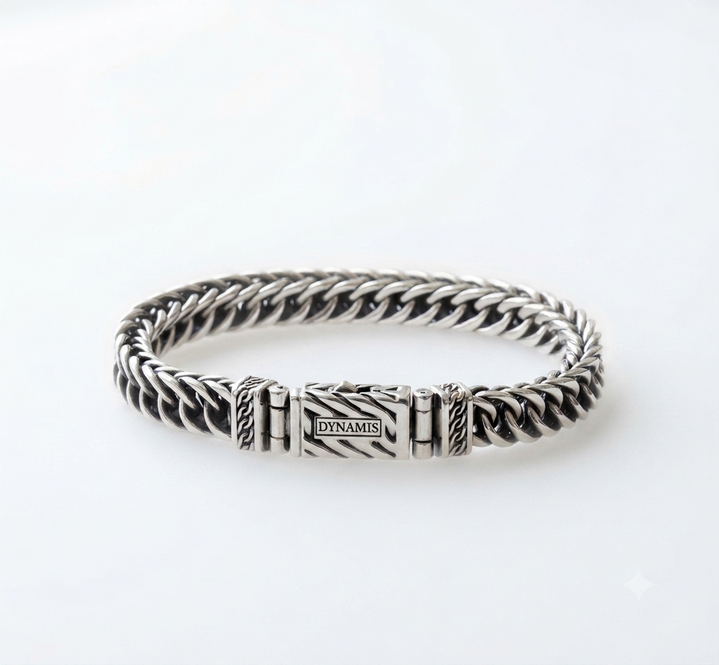 925 - 5MM Persian - Silver  Bracelet for Men