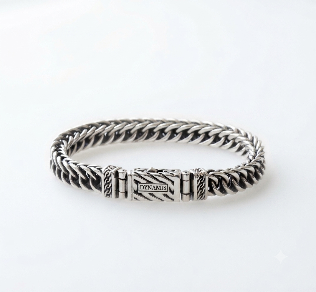 925 - 5MM Persian - Silver  Bracelet for Men